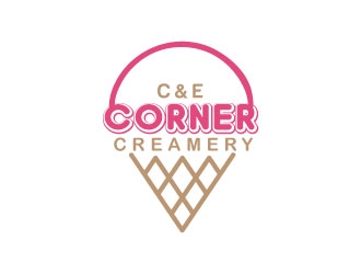 C & E Corner Creamery logo design by karjen