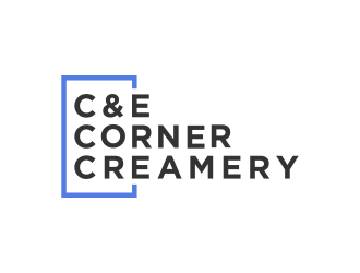 C & E Corner Creamery logo design by BlessedArt