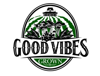 Good Vibes Grown logo design by DreamLogoDesign