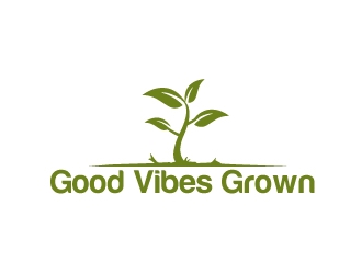 Good Vibes Grown logo design by ElonStark