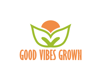 Good Vibes Grown logo design by AdenDesign