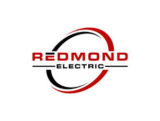 Redmond Electric logo design by johana