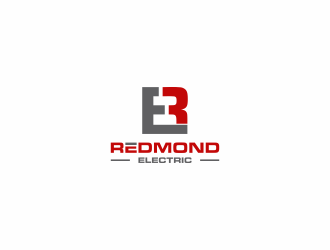Redmond Electric logo design by haidar