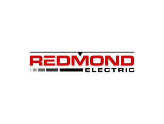 Redmond Electric logo design by rezadesign