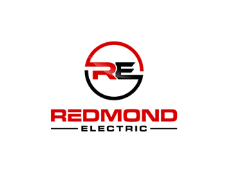 Redmond Electric logo design by alby