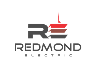 Redmond Electric logo design by AisRafa