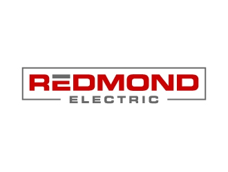 Redmond Electric logo design by labo