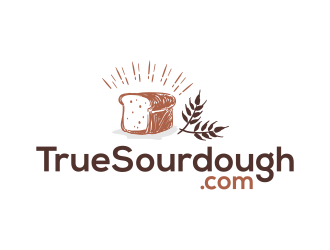 TrueSourdough.com logo design by hidro