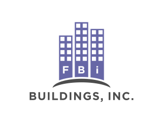 FBi Buildings, Inc. logo design by BlessedArt