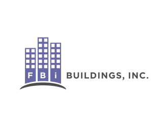 FBi Buildings, Inc. logo design by BlessedArt