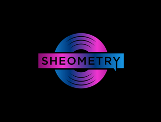 SHEOMETRY logo design by bomie