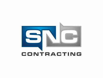 SNC CONTRACTING  logo design by haidar
