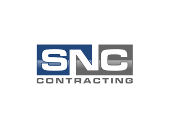 SNC CONTRACTING  logo design by johana