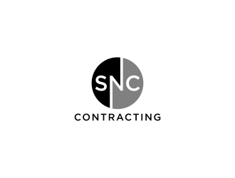 SNC CONTRACTING  logo design by L E V A R