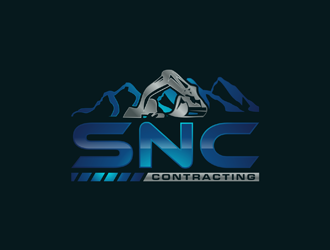 SNC CONTRACTING  logo design by ndaru
