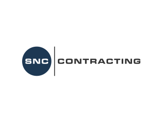 SNC CONTRACTING  logo design by Zhafir