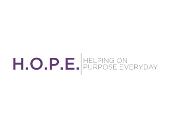 Helping on Purpose Everyday (H.O.P.E.) logo design by Diancox
