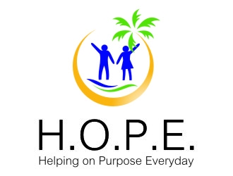 Helping on Purpose Everyday (H.O.P.E.) logo design by jetzu