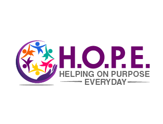 Helping on Purpose Everyday (H.O.P.E.) logo design by THOR_
