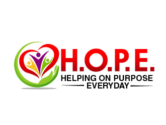 Helping on Purpose Everyday (H.O.P.E.) logo design by THOR_