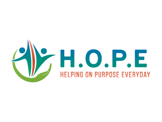 Helping on Purpose Everyday (H.O.P.E.) logo design by akilis13