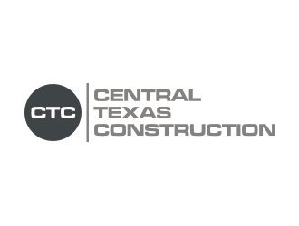 Central Texas Construction CTC logo design by Diancox