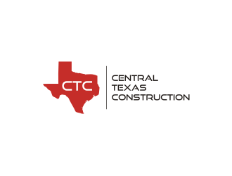 Central Texas Construction CTC logo design by R-art