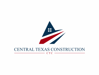 Central Texas Construction CTC logo design by ammad
