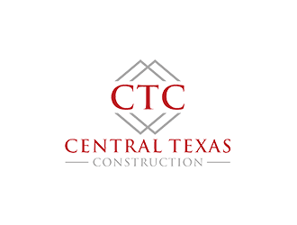 Central Texas Construction CTC logo design by checx