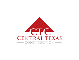Central Texas Construction CTC logo design by checx