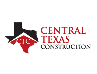 Central Texas Construction CTC logo design by akilis13