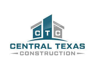 Central Texas Construction CTC logo design by akilis13