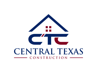 Central Texas Construction CTC logo design by dewipadi