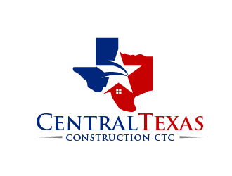 Central Texas Construction CTC logo design by THOR_