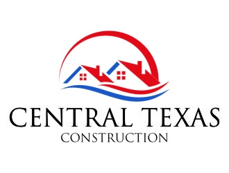 Central Texas Construction CTC logo design by jetzu