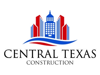 Central Texas Construction CTC logo design by jetzu