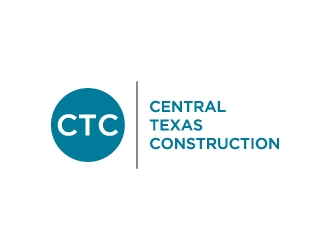 Central Texas Construction CTC logo design by labo