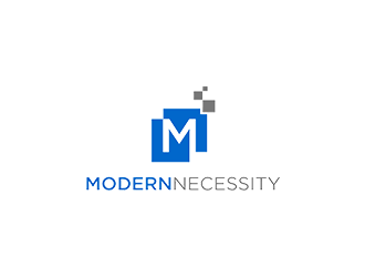 Modern Necessity  logo design by blackcane