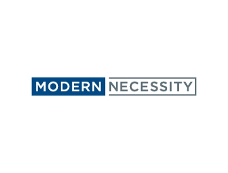 Modern Necessity  logo design by Janee