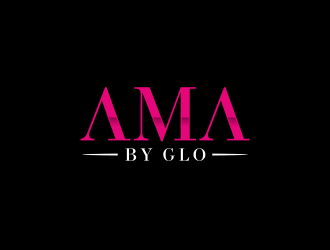 AMA BY GLO logo design by ammad