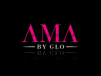 AMA BY GLO logo design by ammad