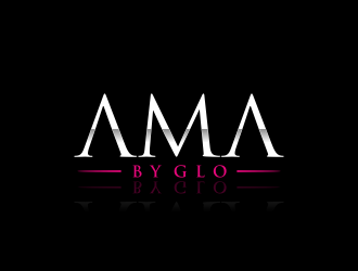 AMA BY GLO logo design by ammad