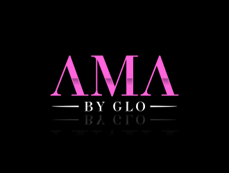 AMA BY GLO logo design by ammad