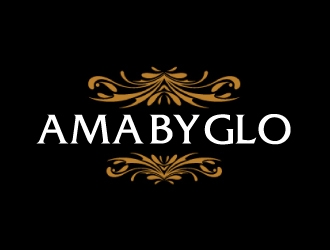 AMA BY GLO logo design by ElonStark