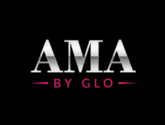 AMA BY GLO logo design by akilis13