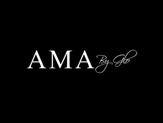 AMA BY GLO logo design by bomie