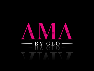 AMA BY GLO logo design by ammad