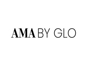AMA BY GLO logo design by dibyo