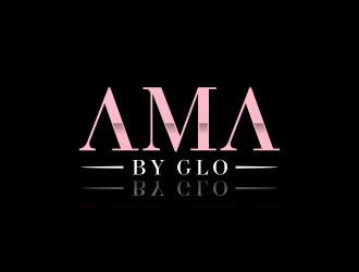 AMA BY GLO logo design by ammad