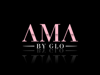 AMA BY GLO logo design by ammad